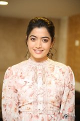 Rashmika at Bheeshma Movie Successmeet